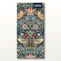 2026 Diary William Morris Pocket Week to View, Red Robin RR266044