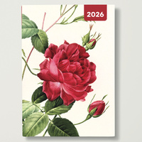 2026 Planner Redoute A6 Week to View Flexi, Red Robin RR267036