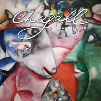 2026 Calendar Chagall 16-Month Square Wall, Red Robin RR261373