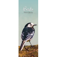 2024 Calendar Birds Slim Wall by The Gifted Stationery GSC23911