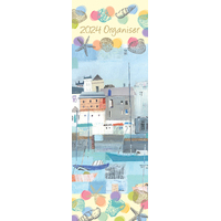 2024 Calendar By the Sea Slim Wall by The Gifted Stationery GSC23925