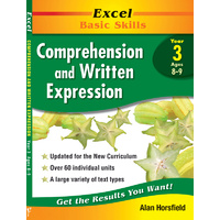 Excel Basic Skills: Comprehension and Written Expression Year 3