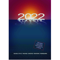 2022 Planner A4 Month to View with Stickers by Axiom