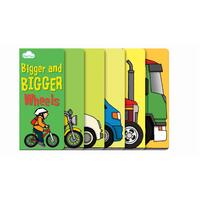 Bigger and Bigger Wheels Layered Board Book