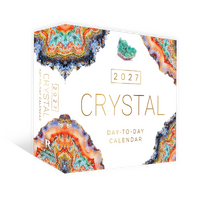 2027 Calendar Crystal Day-to-Day Boxed, Rockpool R68314