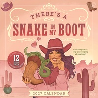 2027 Calendar There's a Snake in My Boot Square Wall, Rockpool R68338
