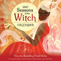 2027 Calendar Seasons of the Witch Square Wall, Rockpool R68482