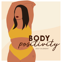 2022 Calendar Body Positivity Square Wall by Paper Pocket 