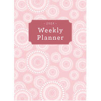 2024 Diary Weekly Planner Week to View by Paper Pocket