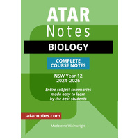 ATAR Notes HSC Year 12 Biology (2024-2026)