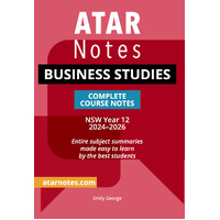 ATAR Notes HSC Year 12 Business Studies (2024-2026)