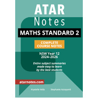 ATAR Notes HSC Year 12 Mathematics Standard 2 (2024-2026)