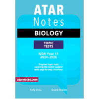 ATAR Notes HSC Year 11 Biology Topic Tests (2024-2026)