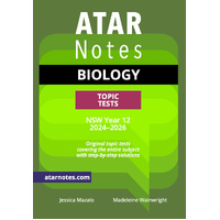 ATAR Notes HSC Year 12 Biology Topic Tests (2024-2026)