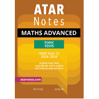 ATAR Notes HSC Year 12 Mathematics Advanced Tests (2024-2026)