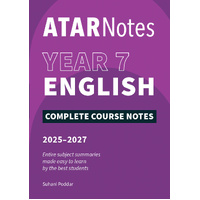 ATAR Notes Year 7 English Notes (2025-2027)