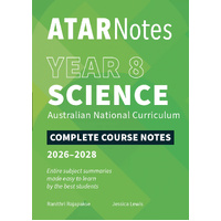 ATAR Notes Year 8 Science Complete Course Notes (2026-2028)