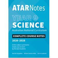 ATAR Notes Year 9 Science Complete Course Notes (2026-2028)