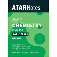 ATAR Notes QCE Chemistry 3&4 Topic Tests (2026-2028)
