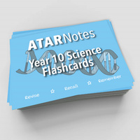 ATAR Notes Year 10 Science Flashcards (New for 2026)