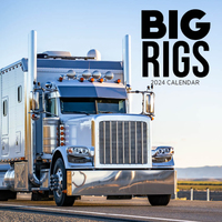2022 Calendar Big Rigs Square Wall by Paper Pocket