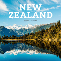 2022 Calendar New Zealand Square Wall by Paper Pocket 