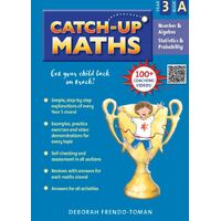 Catch-Up Maths - Number & Algebra, Statistics & Probability Year 3 Book A