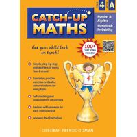 Catch-Up Maths - Number & Algebra, Statistics & Probability Year 4 Book A