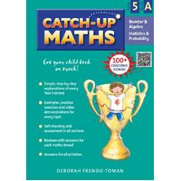 Catch-Up Maths - Number & Algebra, Statistics & Probability Year 5 Book A