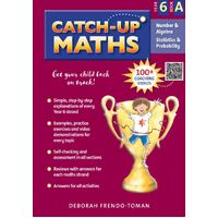 Catch-Up Maths - Number & Algebra, Statistics & Probability Year 6 Book A