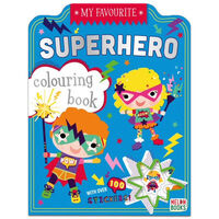 My Favourite Superhero Colouring Book by Melon Books