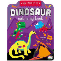 My Favourite Dinosaur Colouring Book by Melon Books