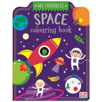 My Favourite Space Colouring Book by Melon Books