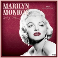 2026 Calendar Marilyn Monroe Official 16-Month Square Wall, BrownTrout BT01384