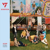 2026 Calendar Seventeen Official 16-Month Square Wall, BrownTrout BT01483