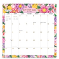 2026 Calendar Bonnie Marcus Collection with Stickers Wiro Wall, BrownTrout BT01575