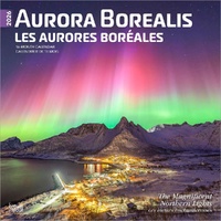 2026 Calendar Aurora Borealis 16-Month Square Wall, BrownTrout BT02176