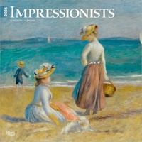 2026 Calendar Impressionists 16-Month Square Wall, BrownTrout BT03852