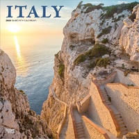 2026 Calendar Italy 16-Month Square Wall, BrownTrout BT03951