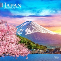 2026 Calendar Japan 16-Month Square Wall, BrownTrout BT04002