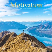 2026 Calendar Motivation 16-Month Square Wall, BrownTrout BT04712