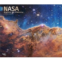 2026 Calendar NASA Explore The Universe 16-Month Deluxe Wall, BrownTrout BT04743