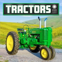 2026 Calendar Tractors 16-Month Square Wall, BrownTrout BT05931
