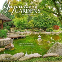 2026 Calendar Brush Dance Japanese Gardens 16-Month Square Wall, BrownTrout BT06532