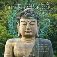 2026 Calendar Brush Dance Timeless Buddha 16-Month Square Wall, BrownTrout BT06563