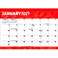 2027 Calendar Large Print Desk Pad, Browntrout BT09298