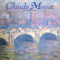 2027 16-Month Calendar Claude Monet Square Wall, Browntrout BT11147