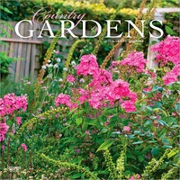 2027 16-Month Calendar Country Gardens Square Wall, Browntrout BT11291