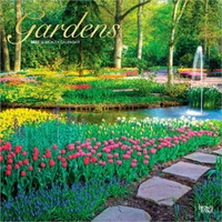 2027 16-Month Calendar Gardens Square Wall, Browntrout BT11307