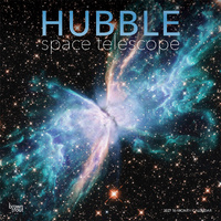 2027 16-Month Calendar Hubble Space Telescope Square Wall, Browntrout BT11550